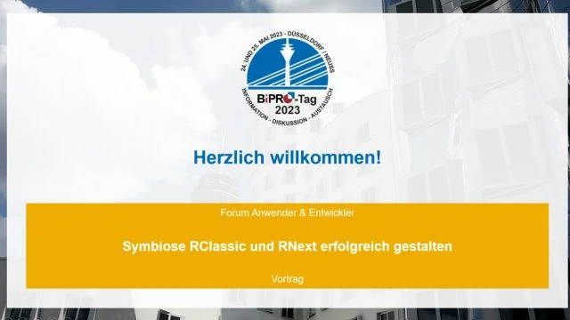 Symbiose RClassic und RNext erfolgreich gestalten